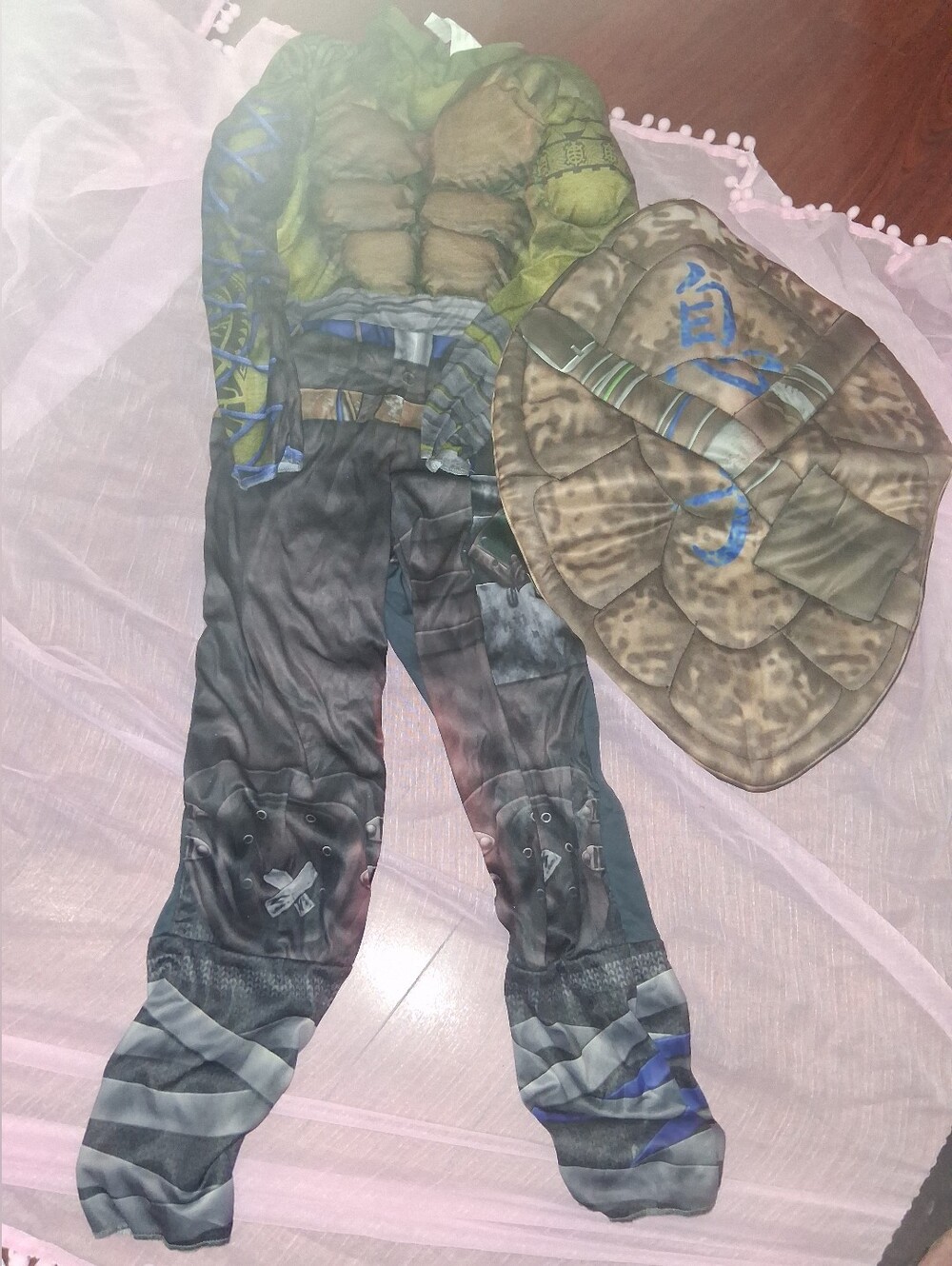 Youth Ninja Turtle 2 Piece Halloween Costume Medium